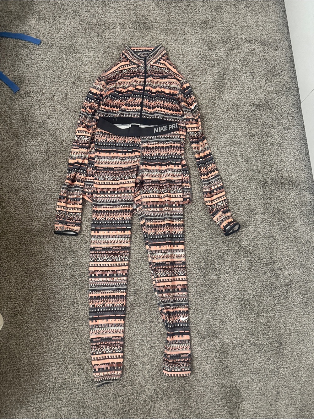 Nike Pro Printed Set